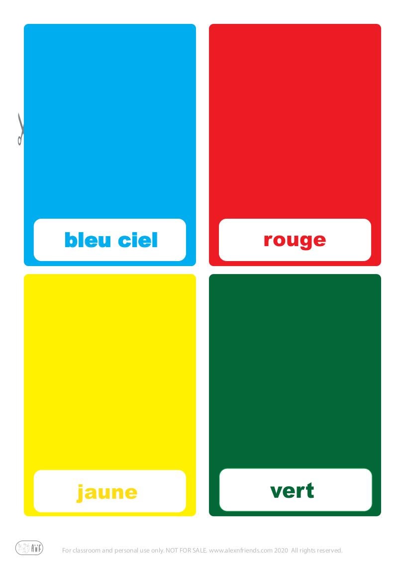 Καρτέλες χρωμάτων (γαλλικά)