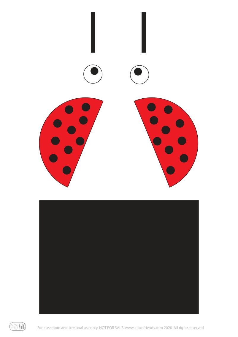 Ladybug (printable material in color)