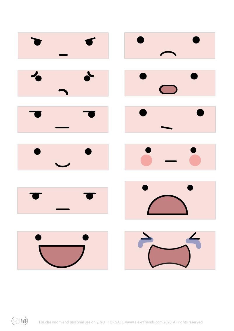 Expressions and emotions