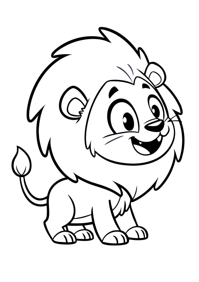 Animal Coloring Pages without guides