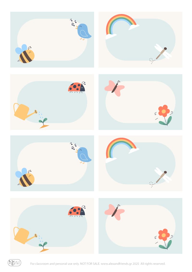 Ζουζουνάκια και λουλουδάκια