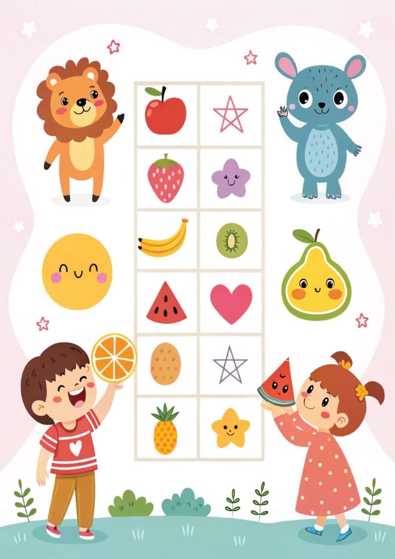 Ζευγάρια - Ασκήσεις αντιστοίχισης