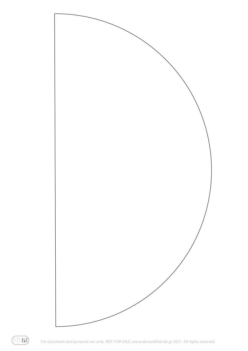 Free printable craft for kids for the holidays. Christmas and New Year's. Cone Christmas tree.