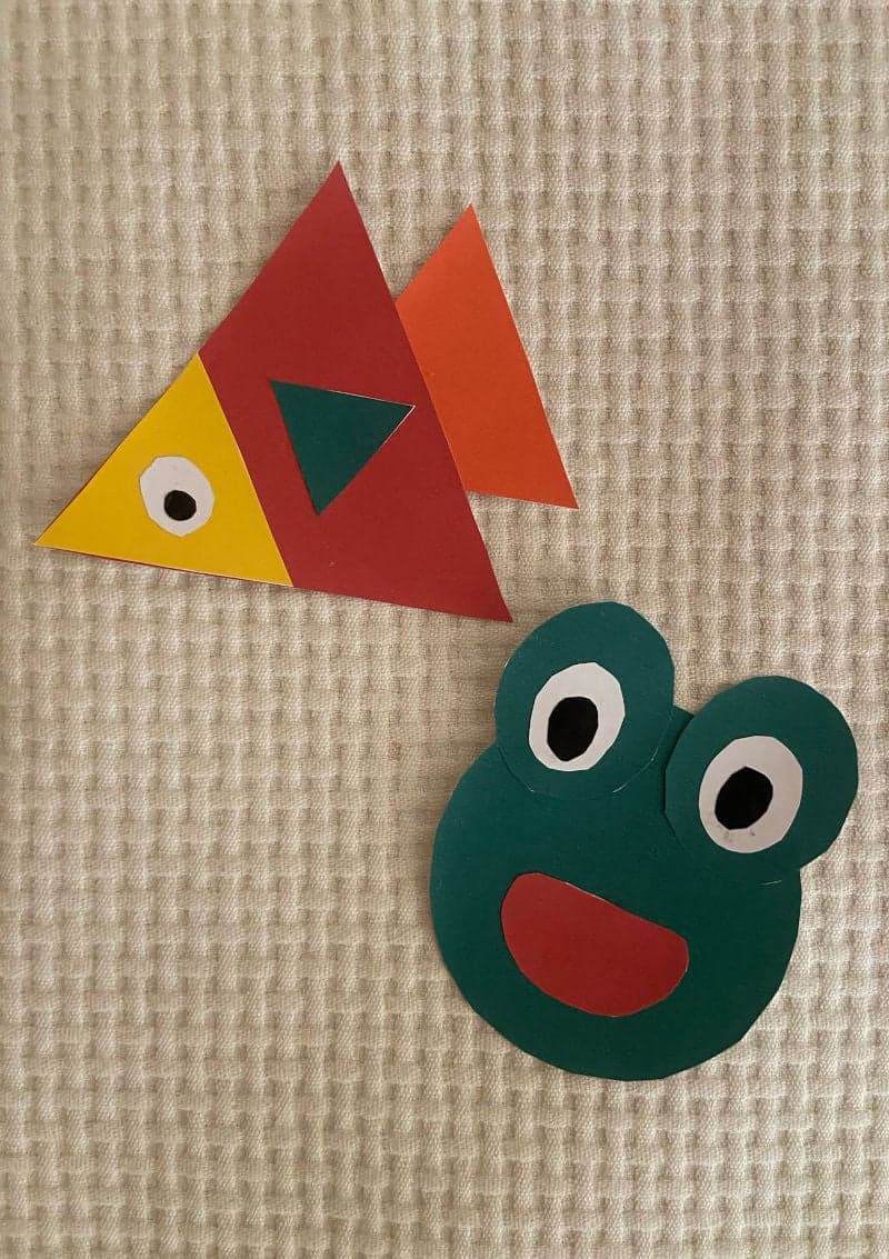 Χειροτεχνία Ψαράκι και Βατραχάκι