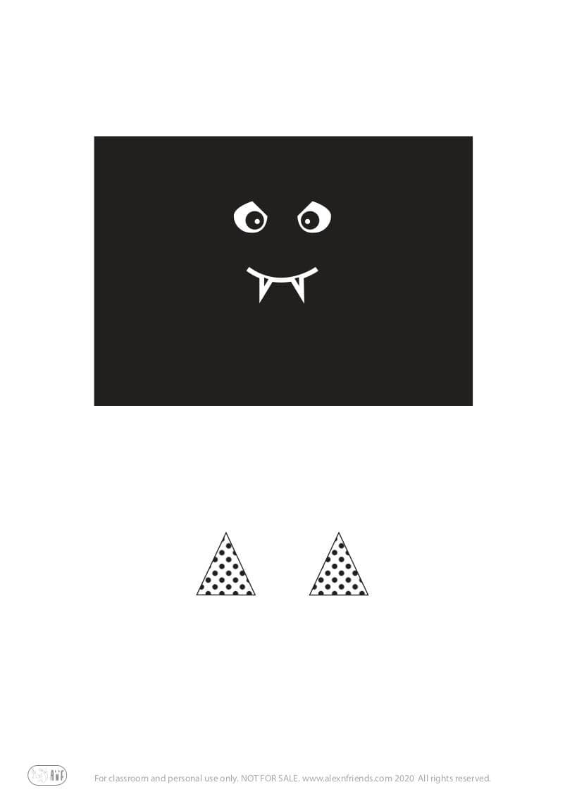 Halloween. Η τρομακτική νυχτερίδα. Χειροτεχνία για παιδιά με δωρεάν εκτυπώσιμο υλικό. 