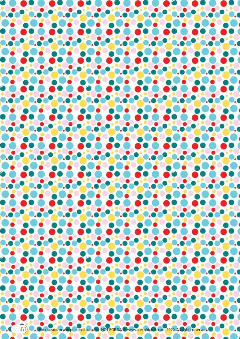 Easy Printable Paper Birthday Cake for kids