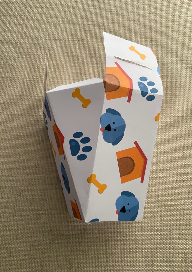 Easy Printable Paper Birthday Cake for kids