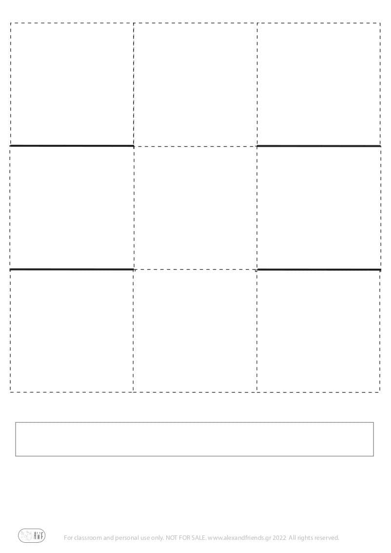 Basket for Easter eggs. Easter craft for kids with printable material. 