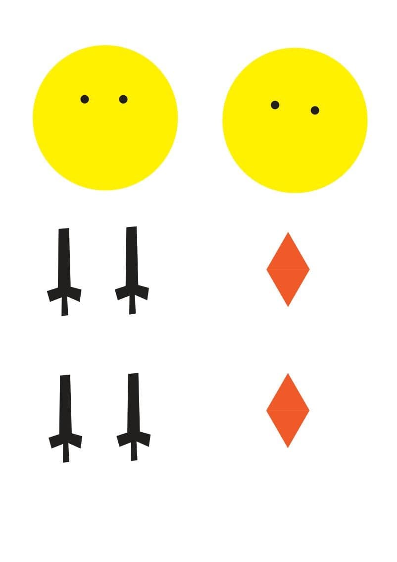 Εύκολη Πασχαλινή χειροτεχνία για παιδιά. Κοτοπουλάκια στην εξοχή.