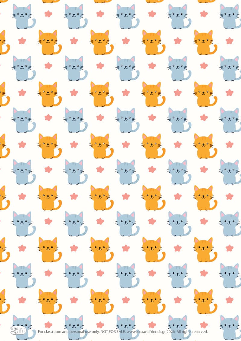 Easy Printable Paper Birthday Cake for kids