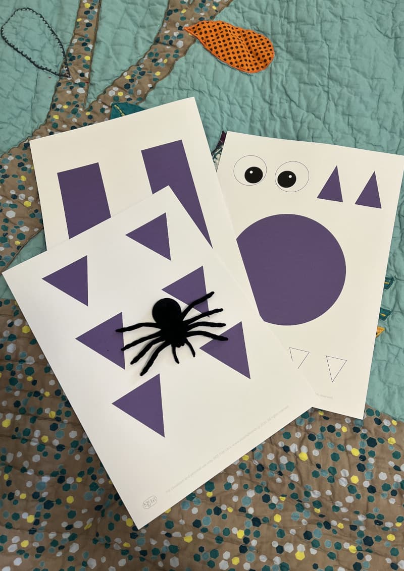 Νυχτερίδες Halloween — παιδική χειροτεχνία από εκτυπώσιμο υλικό