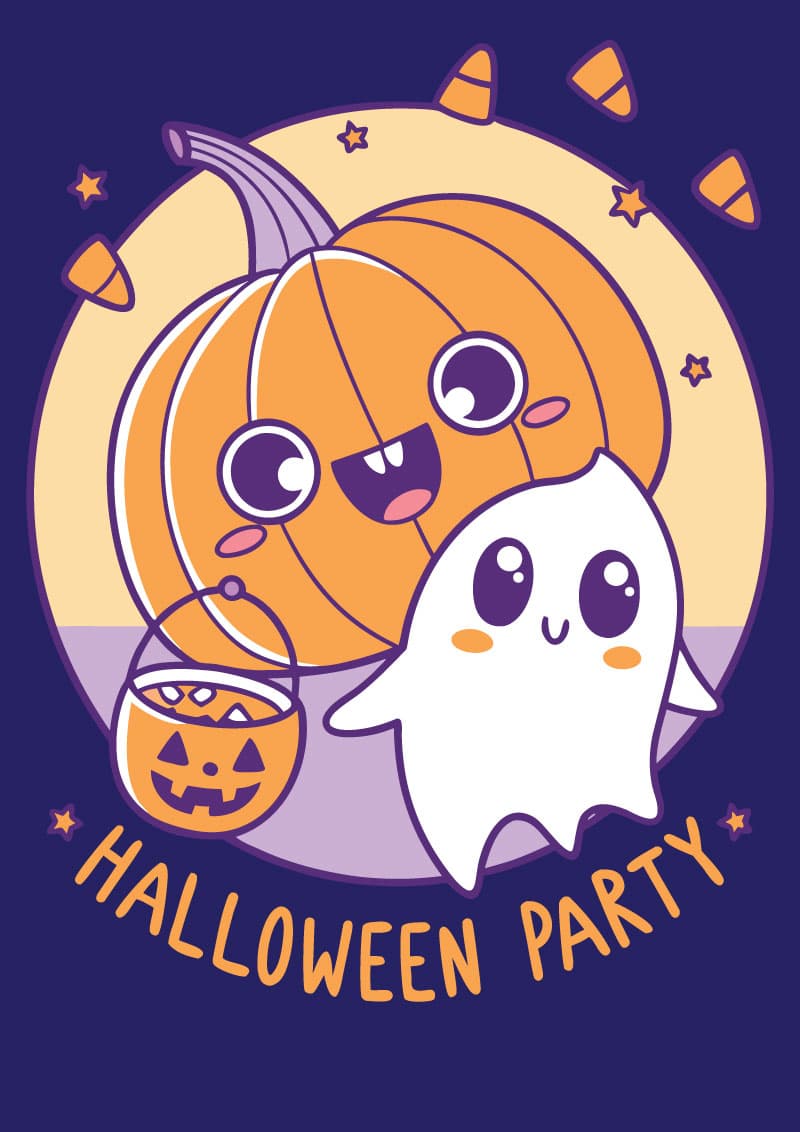 Halloween Invitations & Wrapping Paper