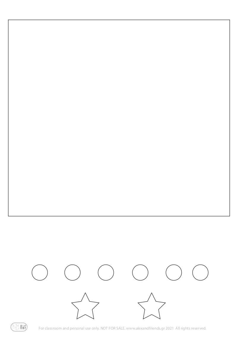 Free printable craft for kids for the holidays. Christmas and New Year's. Accordion Christmas tree.