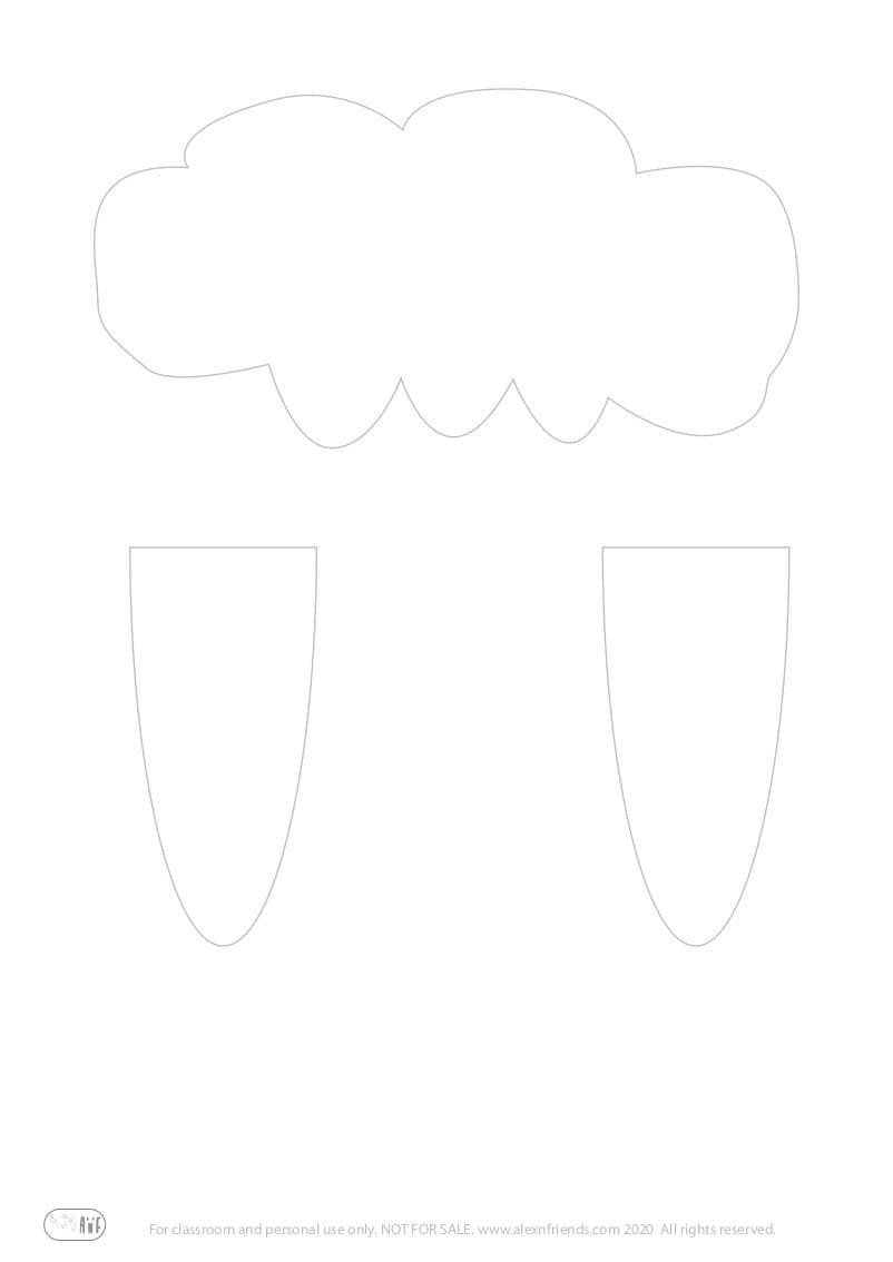Πασχαλινή χειροτεχνία ευχετήρια κάρτα για παιδιά με προβατάκι