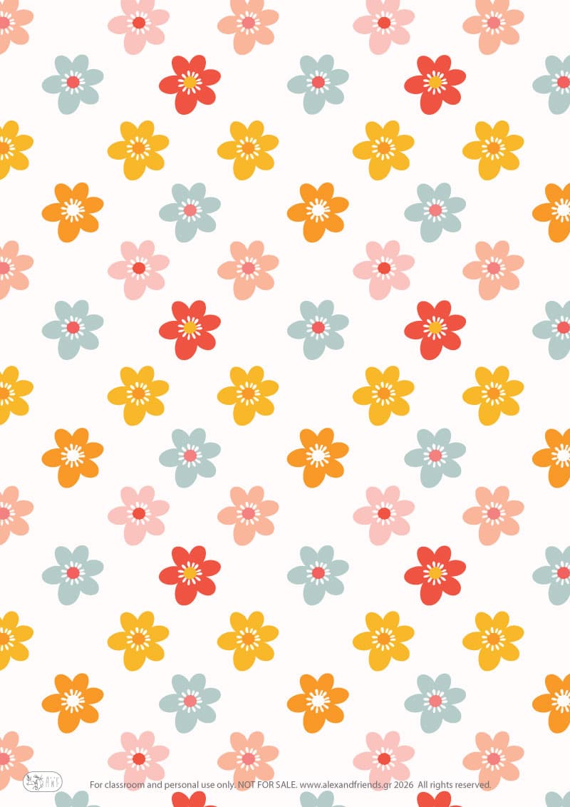 Easy Printable Paper Birthday Cake for kids