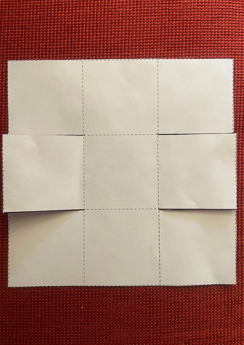 Basket for Easter eggs. Craft for Easter for kids with free printable material.