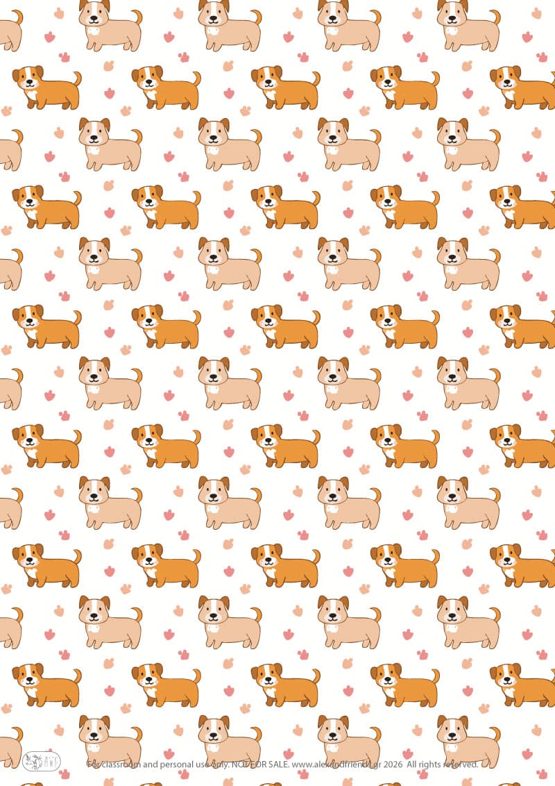 Easy Printable Paper Birthday Cake for kids