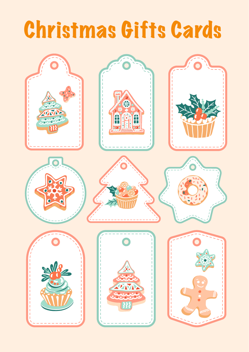Christmas Gifts Tags
