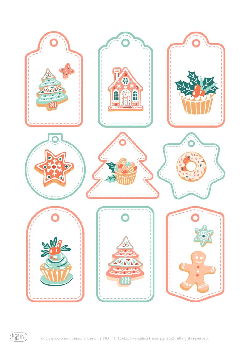 Christmas Gifts Tags