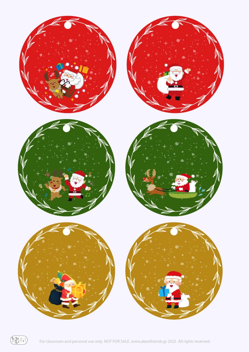 Christmas Gifts Tags