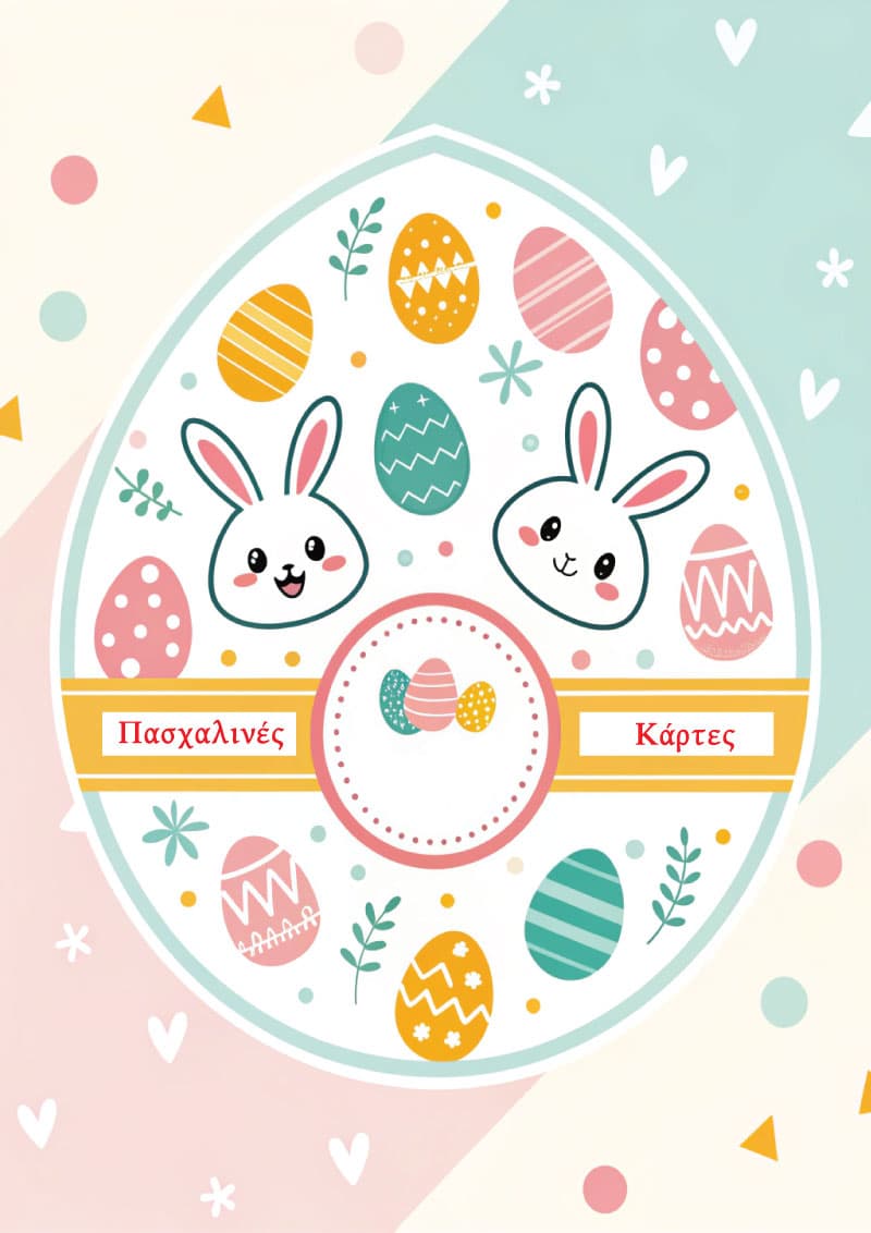 Πασχαλινές ευχετήριες κάρτες
