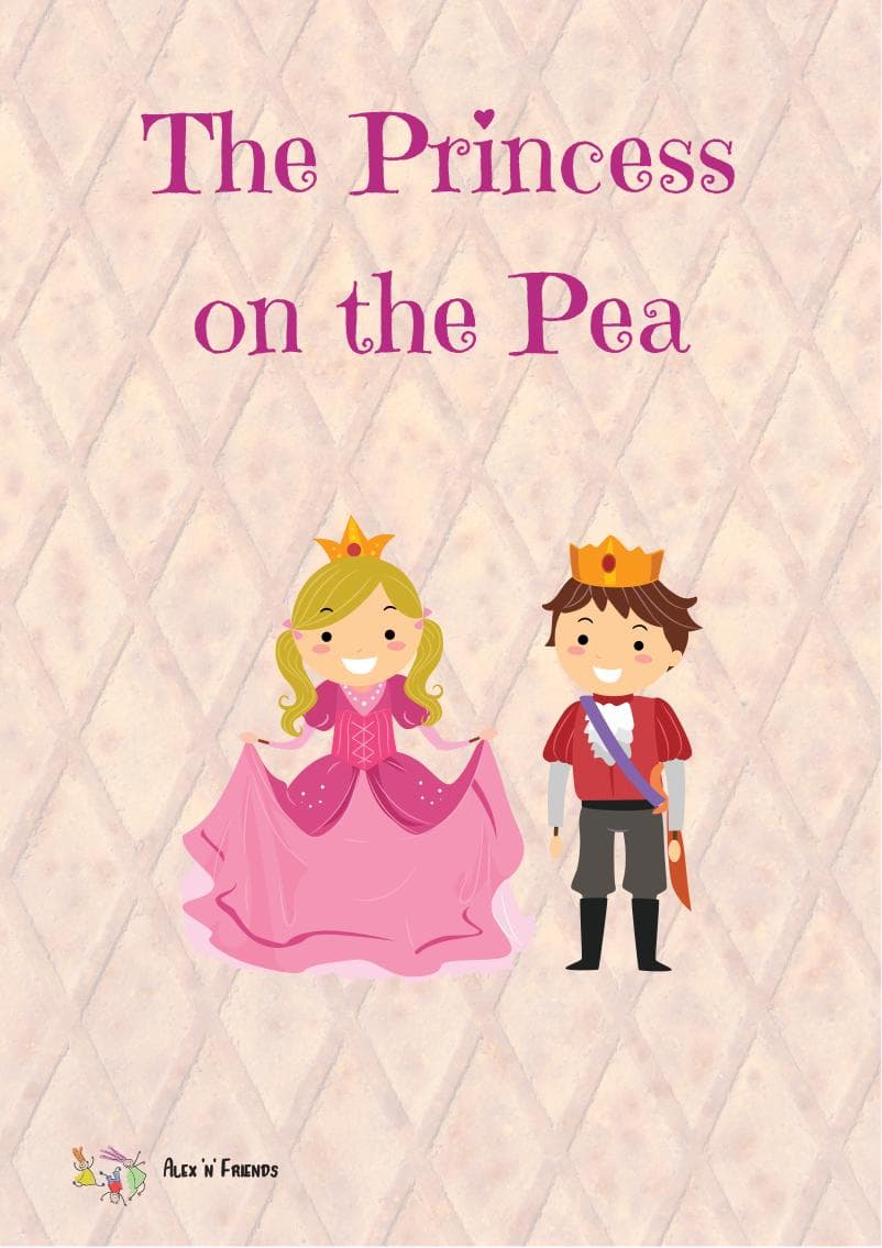 Free printable pdf of the classic fairy tale in english with pictures. The Princess on the Pea.
