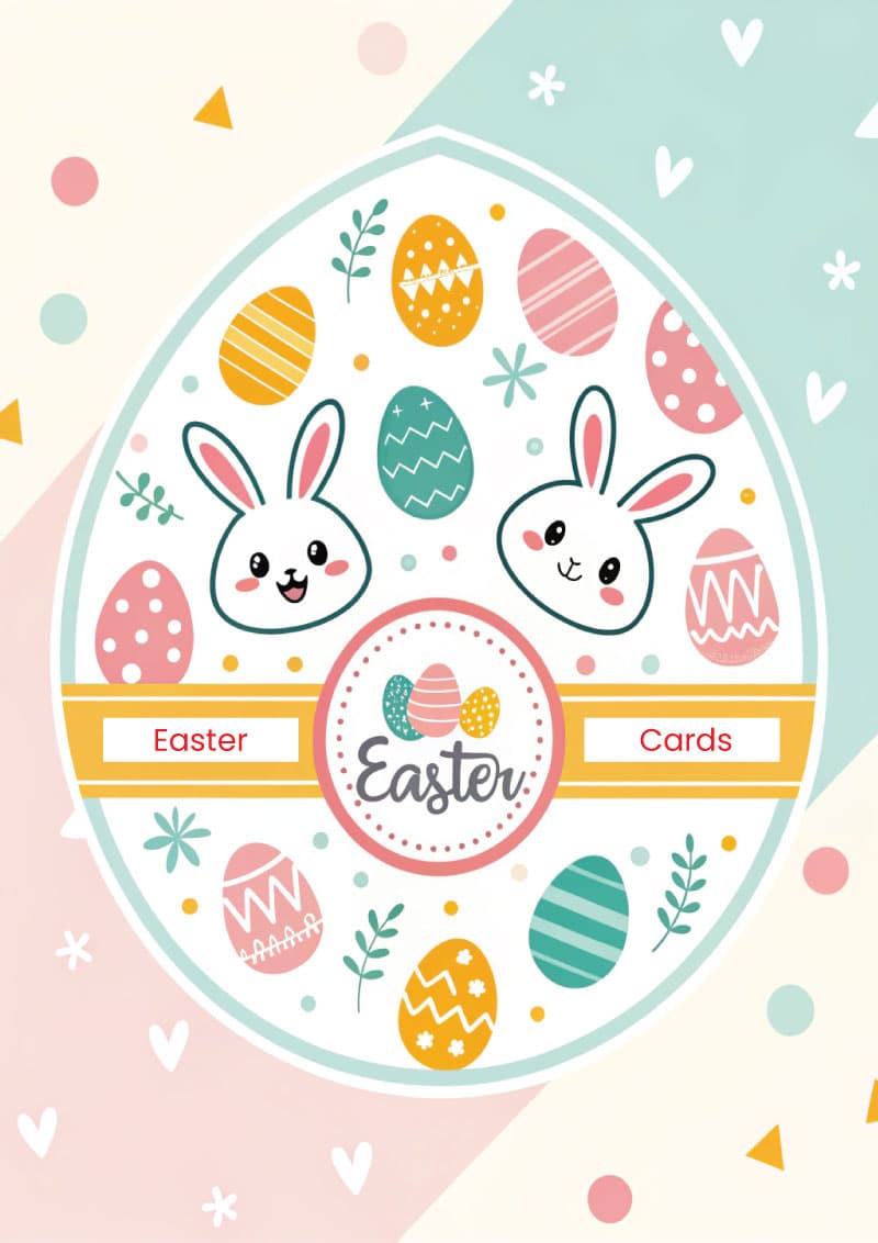 Easter greeting cards