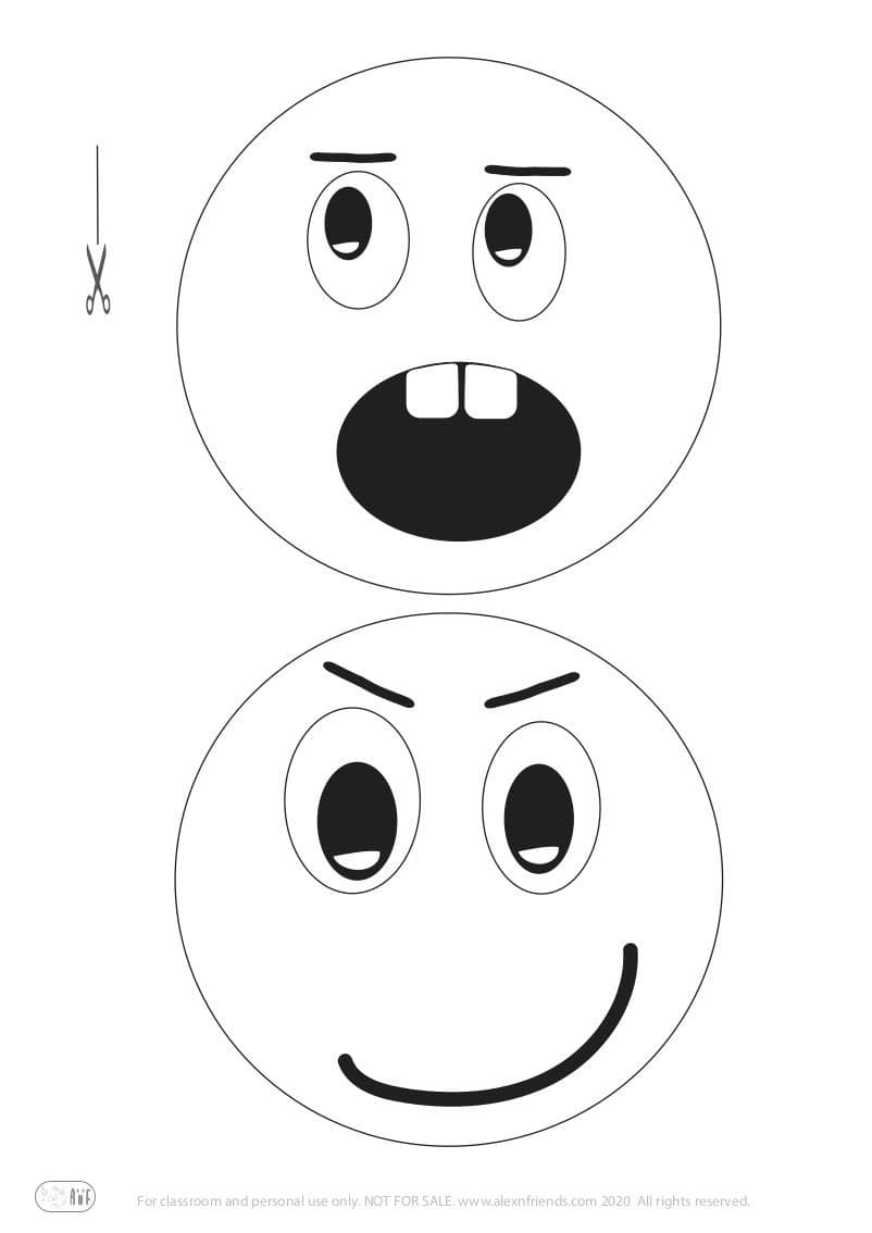 Εκπαιδευτικό παιχνίδι για παιδιά προσχολικής ηλικίας. Bowling με μπουκάλια νερού και αναγνώριση συναισθημάτων. Δωρεάν εκτυπώσιμα πρόσωπα.