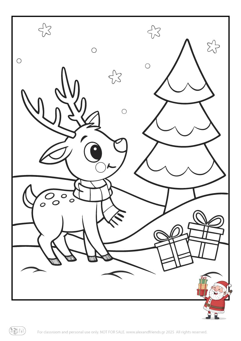 Rudolf and xmas presents