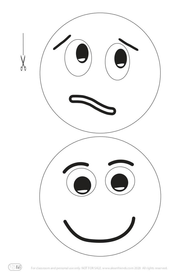 Εκπαιδευτικό παιχνίδι για παιδιά προσχολικής ηλικίας. Bowling με μπουκάλια νερού και αναγνώριση συναισθημάτων. Δωρεάν εκτυπώσιμα πρόσωπα.