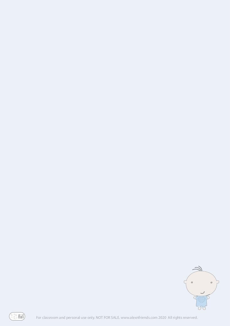 Χαρτί αλληλογραφίας με μωράκι