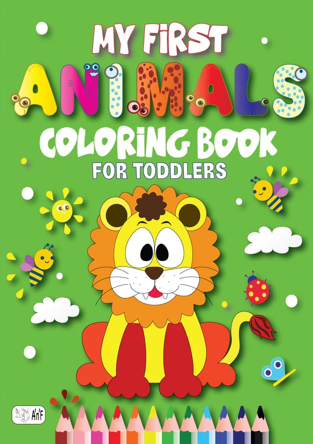 My First Animals Coloring Book - ONLY 6.81 EUROS!