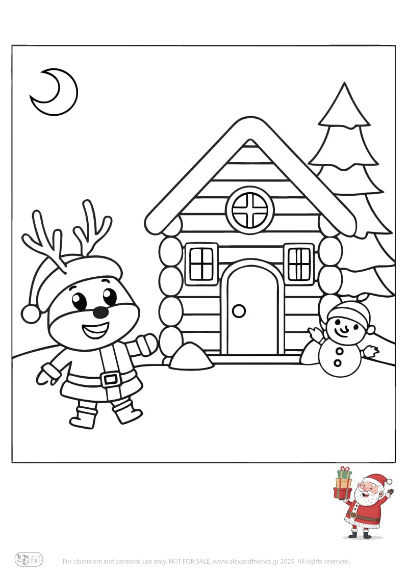 Rudolf and the snowman