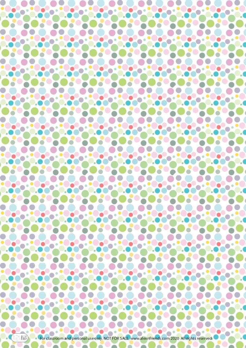 Easy Printable Paper Birthday Cake for kids