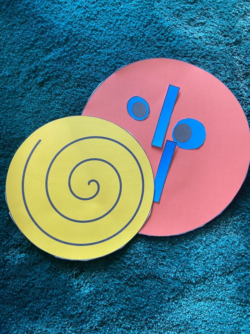 Crafts for kids. Educational material. Snail. Free pintable.