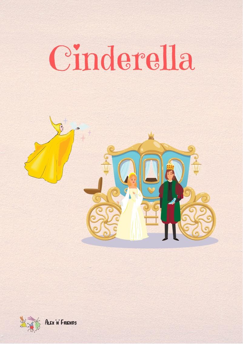 Free printable pdf of the classic fairy tale in english with pictures. Cinderella.