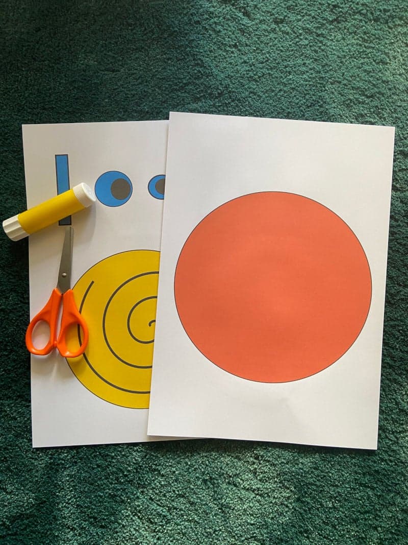 Crafts for kids. Educational material. Snail. Free pintable.