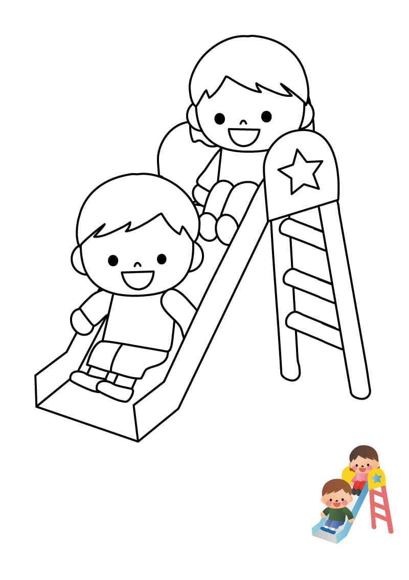 Coloring Pages with Vehicles and Various Items