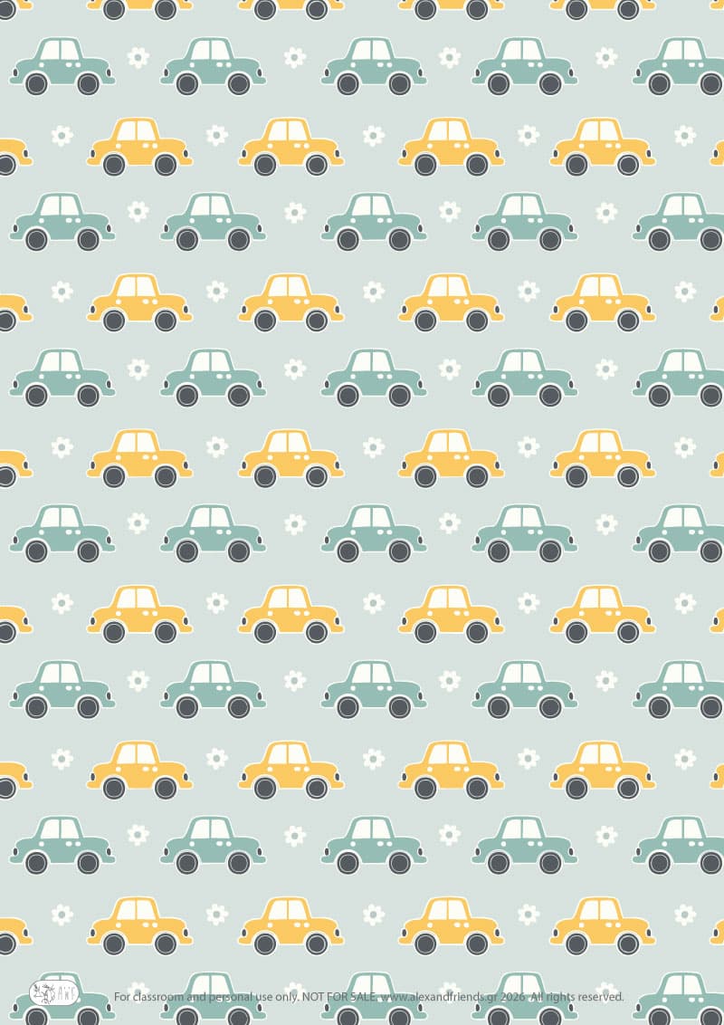 Easy Printable Paper Birthday Cake for kids