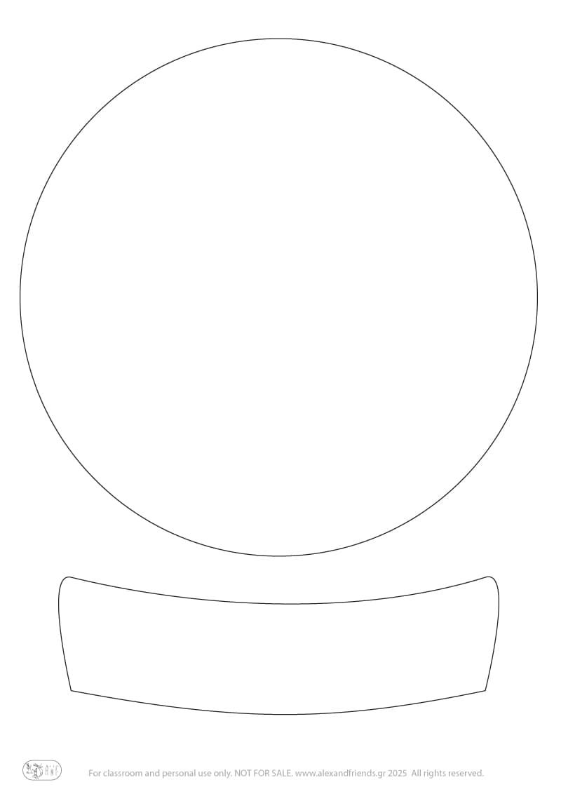 Christmas Snow Globe Craft