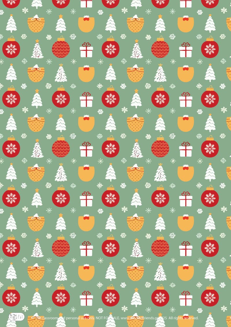 Xmas gifts and trees