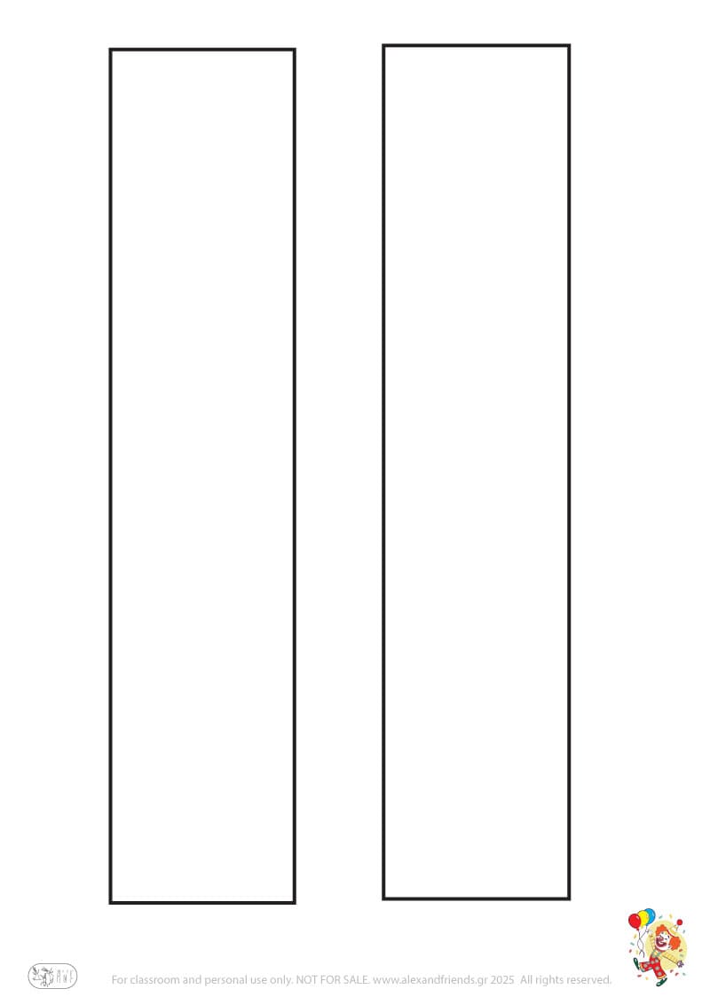 Αποκριάτικη χειροτεχνία κλόουν με κόψιμο και κόλληση για παιδιά προσχολικής ηλικίας