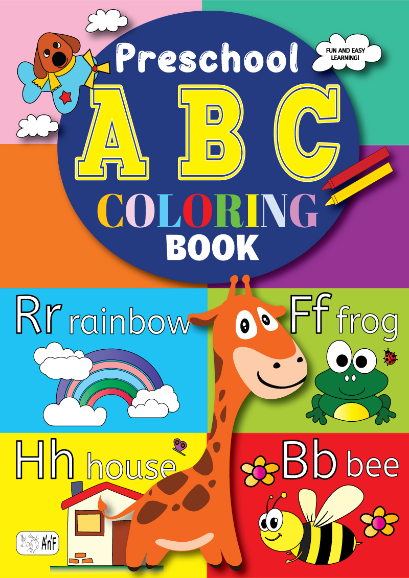 Preschool ABC Coloring Book - ONLY 9.69 EUROS!