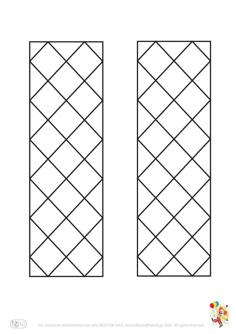 Τα πόδια του Αρλκίνου. Αποκριάτικη χειροτεχνία για προσχολική ηλικία.