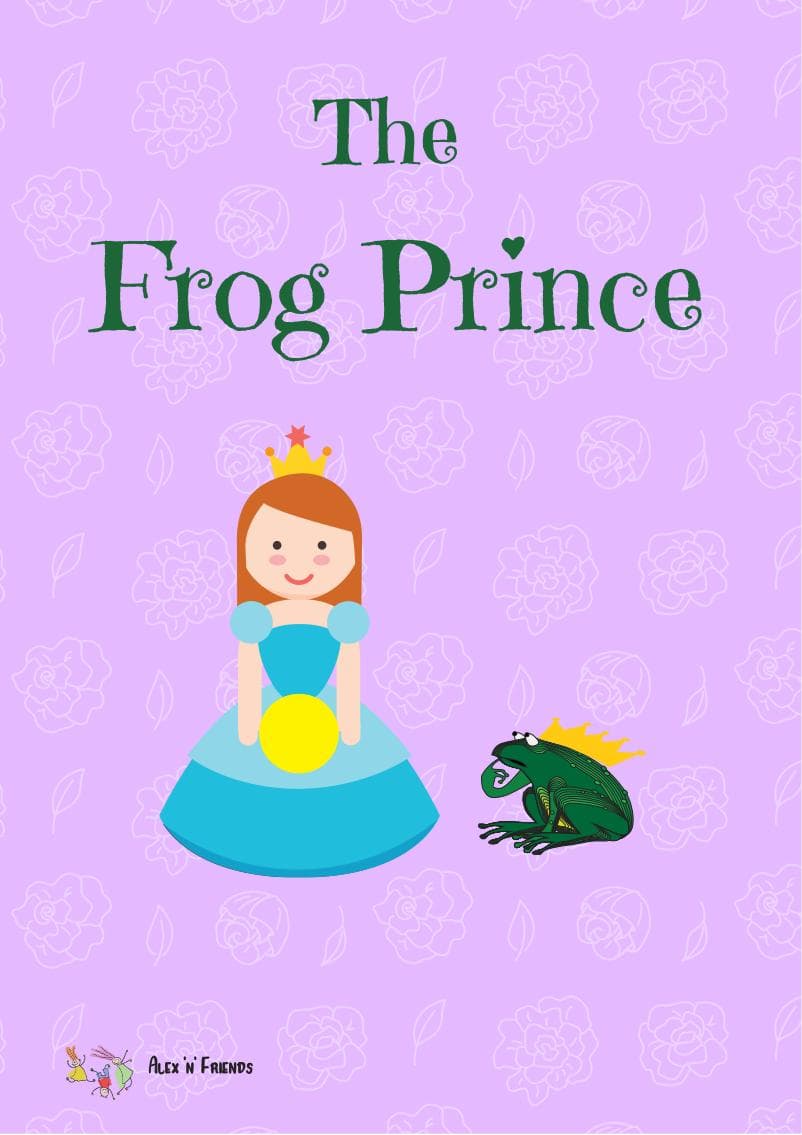 Free printable pdf of the classic fairy tale in english with pictures. The Frog Prince.