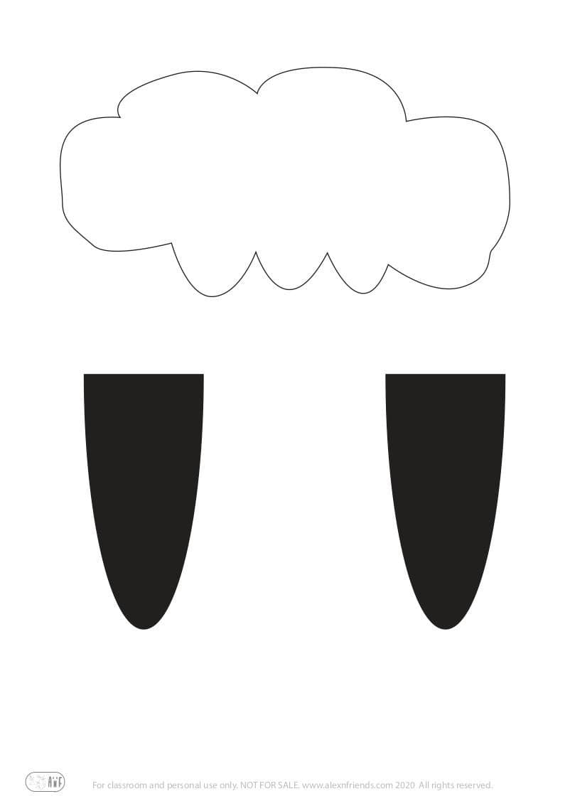 Πασχαλινή χειροτεχνία ευχετήρια κάρτα για παιδιά με προβατάκι