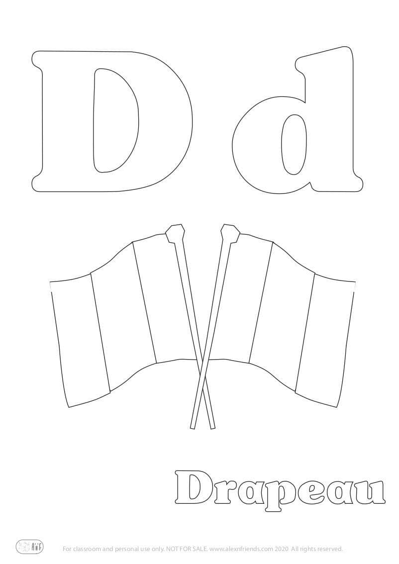 Letter D