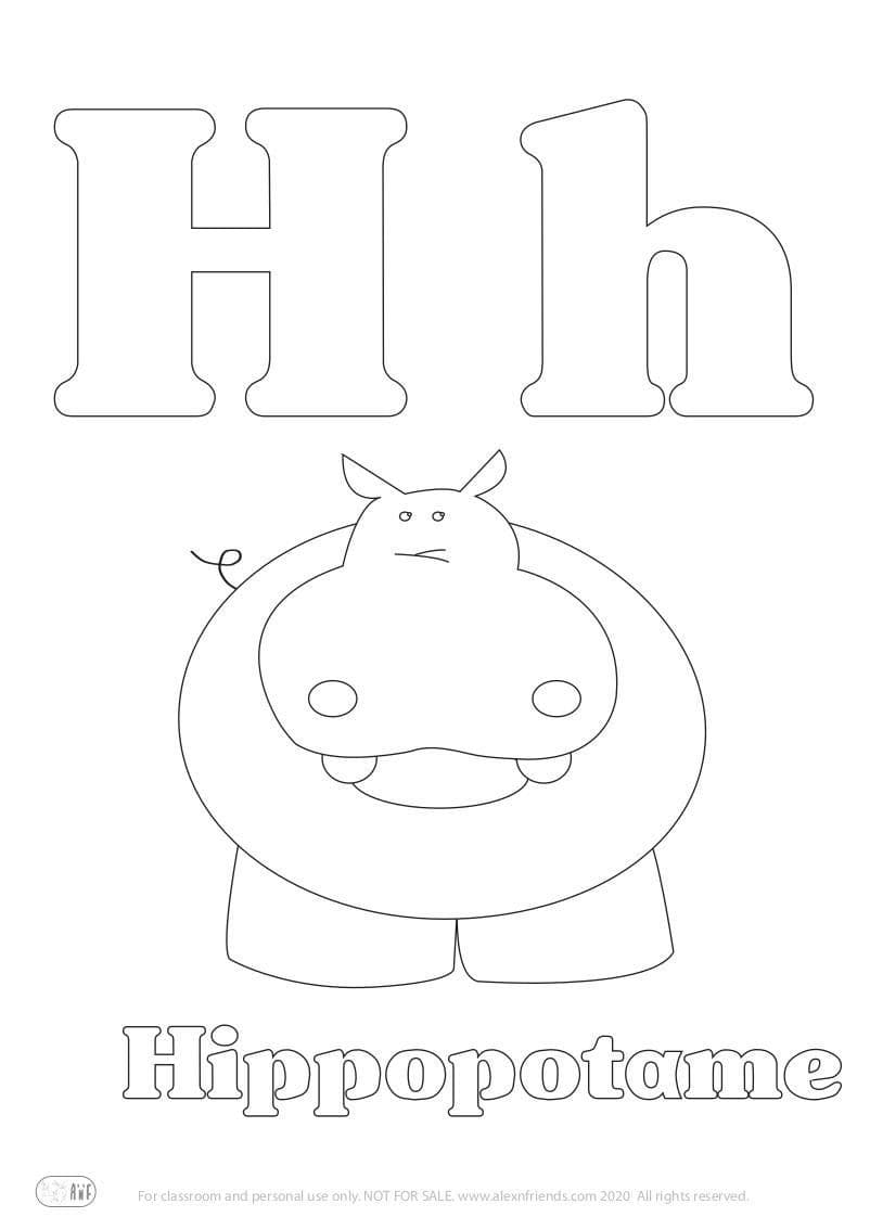 Letter H