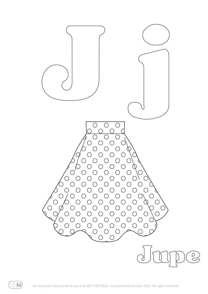 Letter J