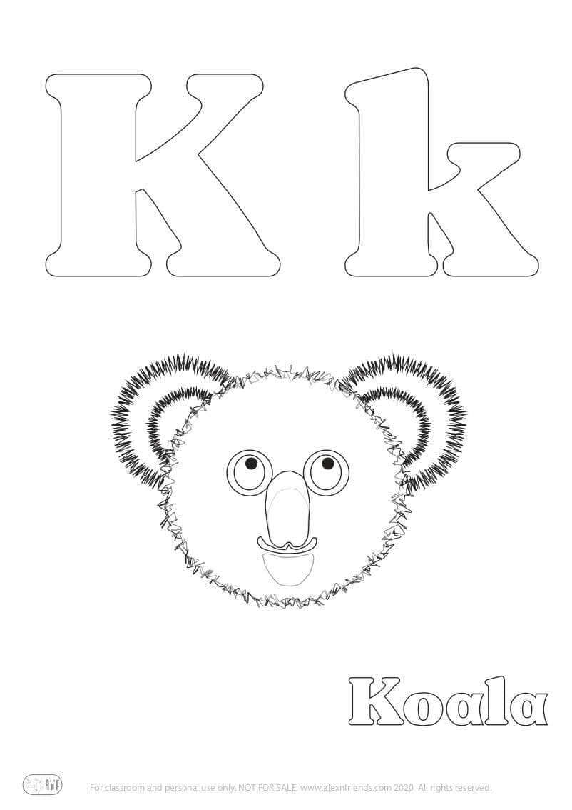 Letter K